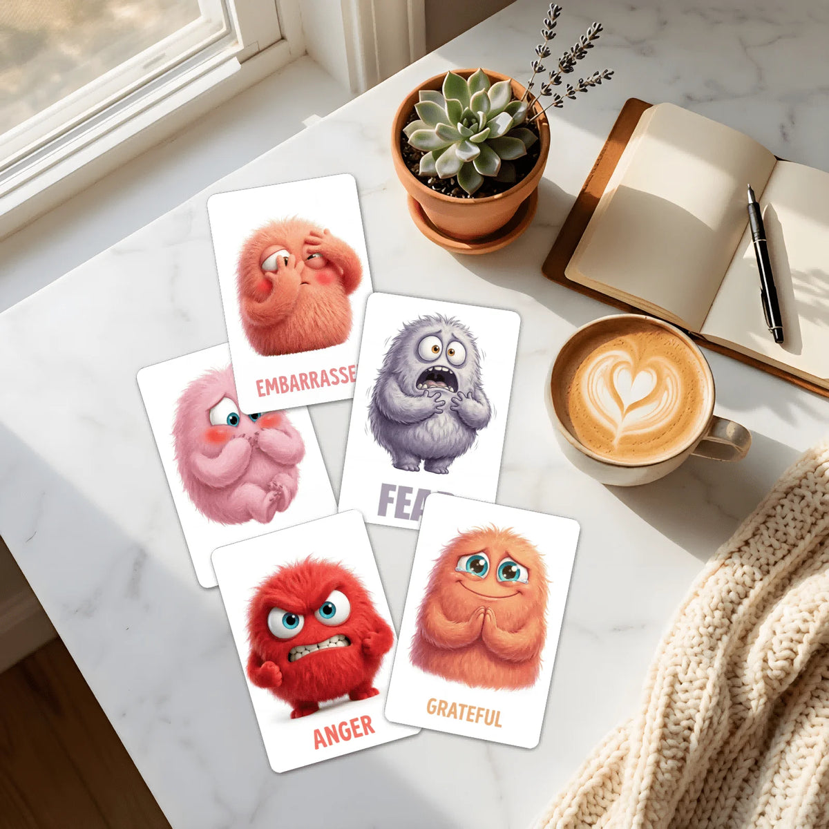 Feelings Monster Cards