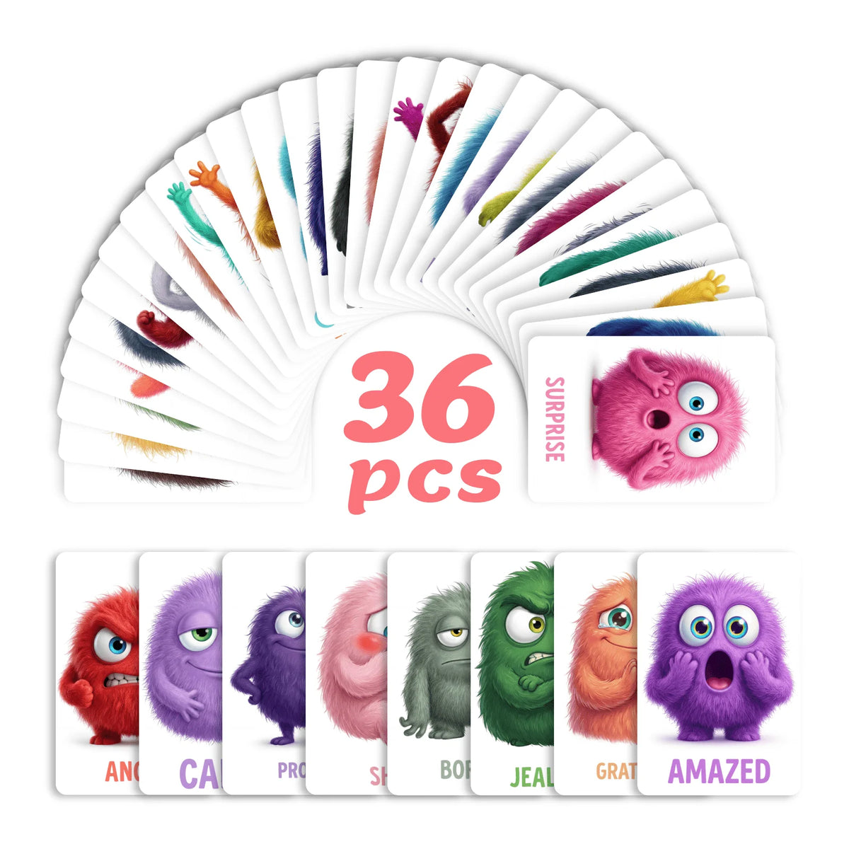Feelings Monster Cards